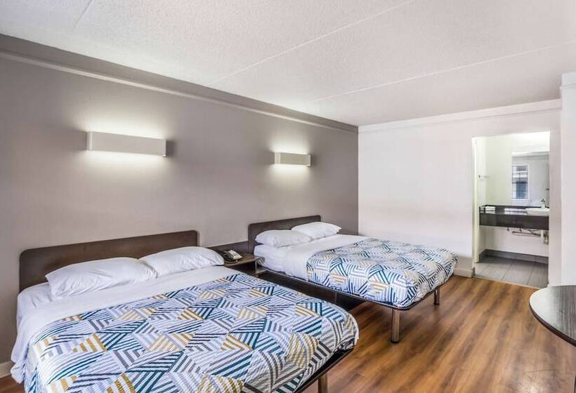 Номер Стандарт 2 Двуспальные Кровати, Motel 6dallas, Tx  Market Center