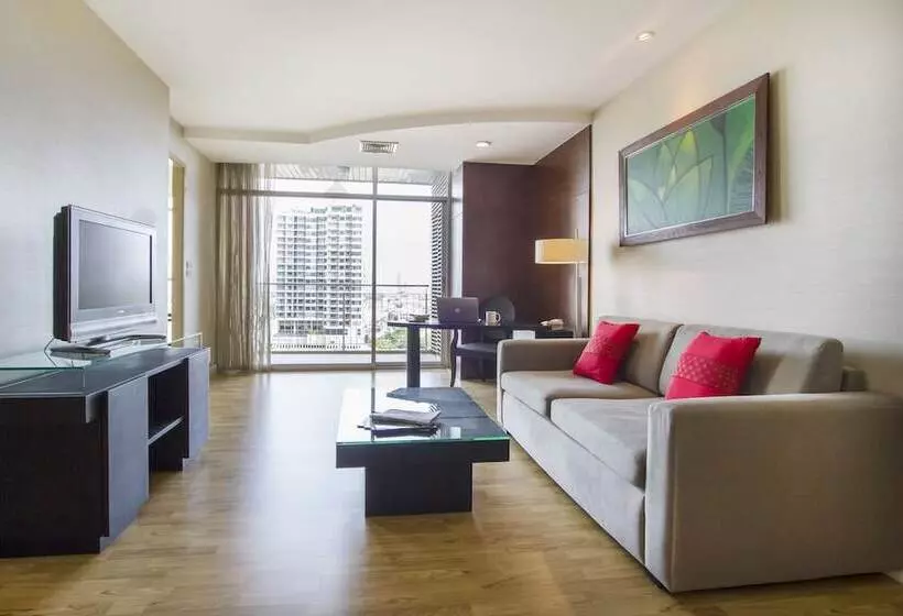 Executive-huoneisto 2 Makuuhuonetta, Urbana Sathorn Hotel, Bangkok