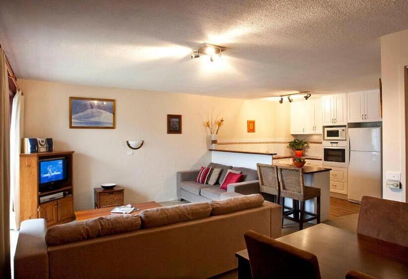 דירת דלוקס 2 חדרי שינה, Alpine View Apartments