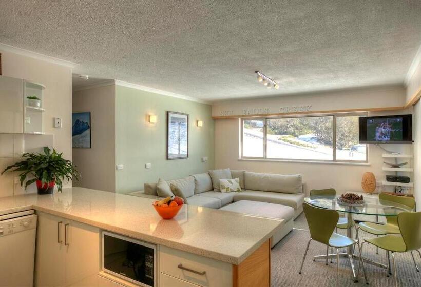 דירת דלוקס 3 חדרי שינה, Alpine View Apartments