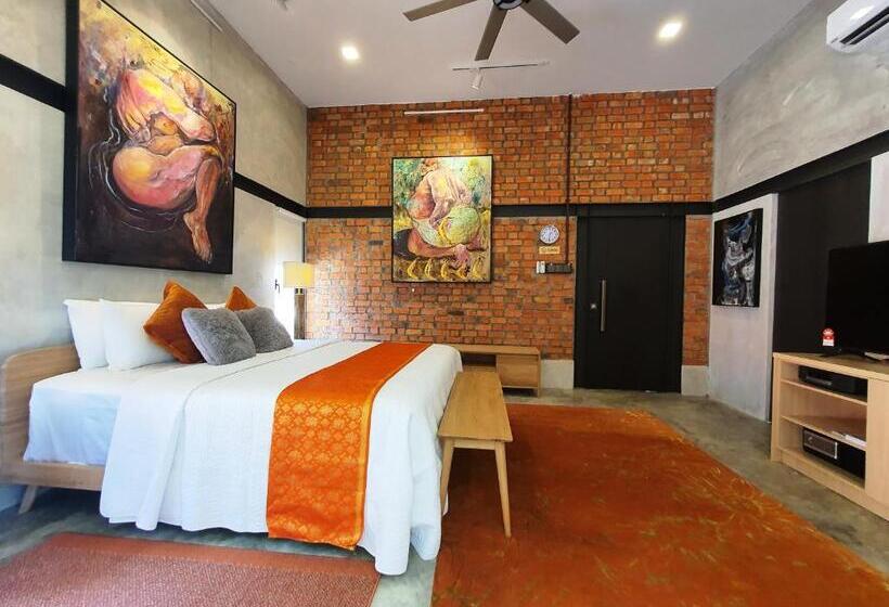 带花园景观和一个卧室的别墅, S`ekar Pinang Langkawi