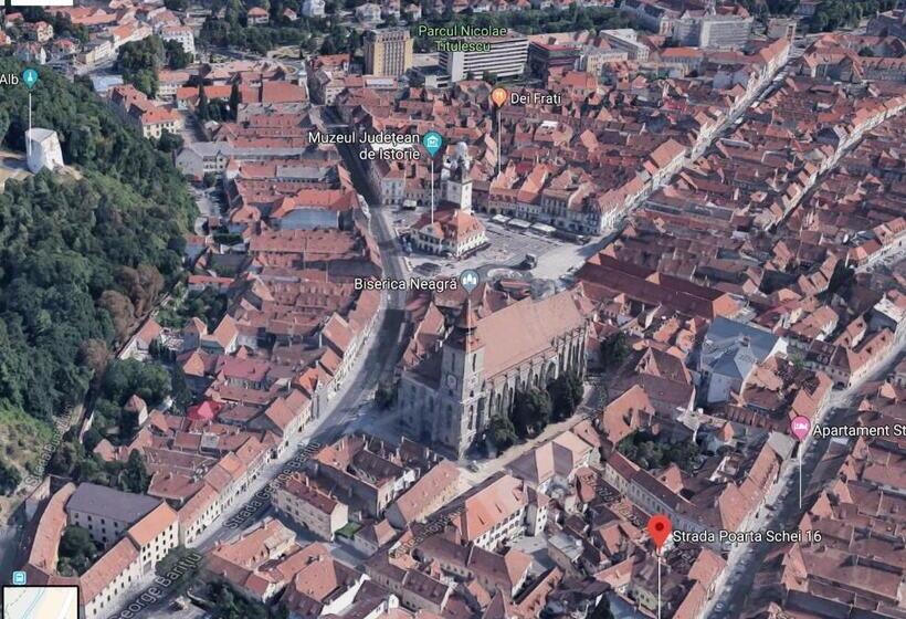 スタンダードスタジオ, 1881 Brasov Old Town Apartments