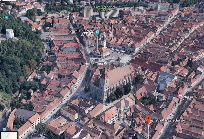 スタンダードスタジオ, 1881 Brasov Old Town Apartments
