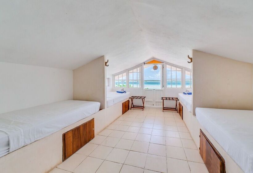 חדר סטנדרט לארבעה, Casabakal   A Pie De Laguna   Bacalar