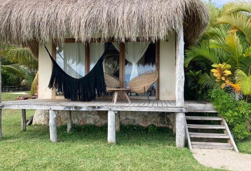 Standard studio with lake view, Casabakal   A Pie De Laguna   Bacalar