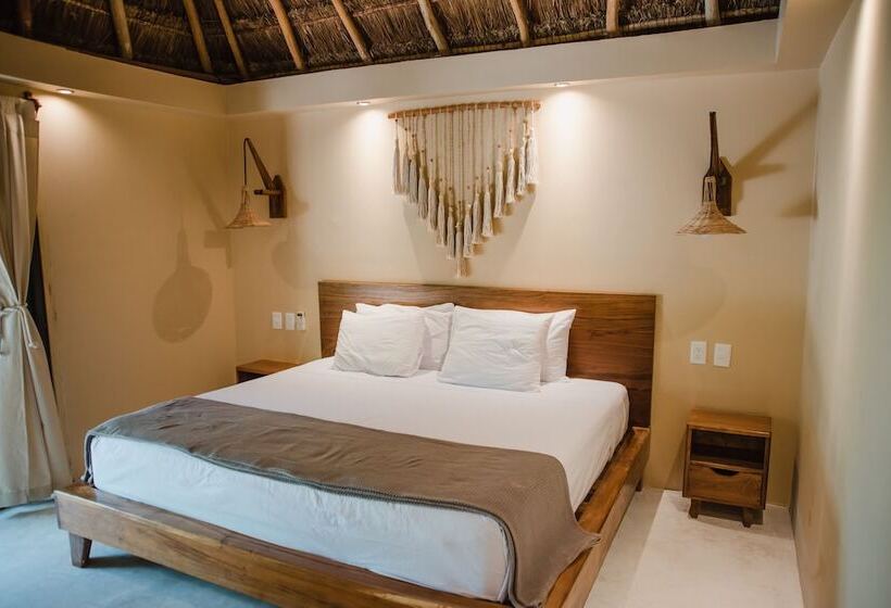 בקתה סופריור, Casabakal   A Pie De Laguna   Bacalar