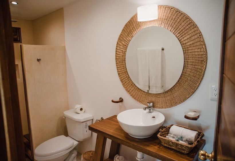 בקתה סופריור, Casabakal   A Pie De Laguna   Bacalar