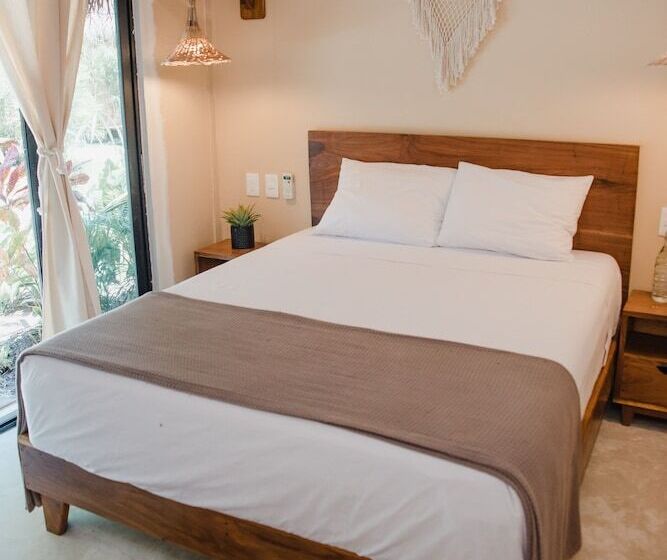 בקתה סטנדרטית, Casabakal   A Pie De Laguna   Bacalar