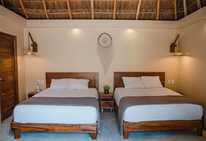 בקתה סטנדרטית, Casabakal   A Pie De Laguna   Bacalar