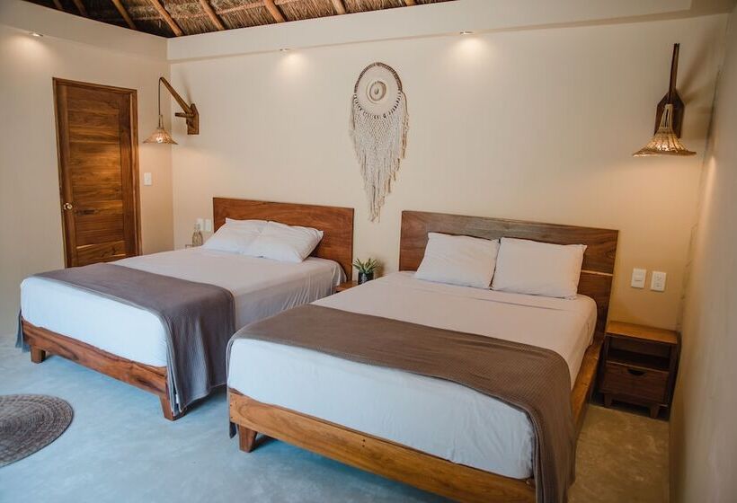 בקתה סטנדרטית, Casabakal   A Pie De Laguna   Bacalar