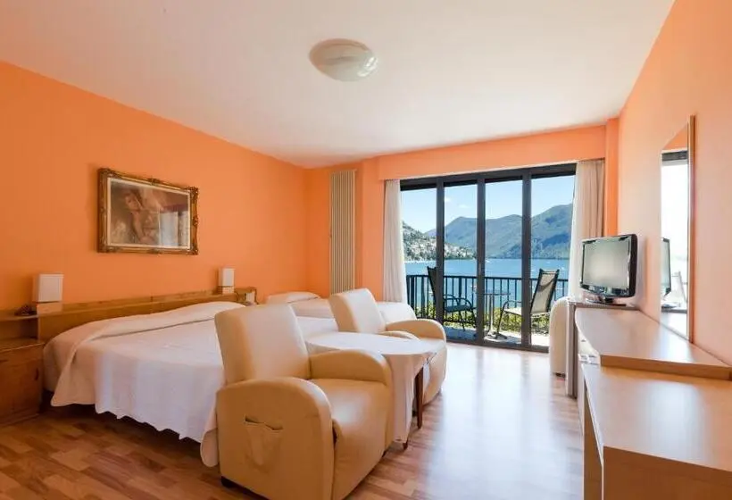 اتاق استاندارد سه نفره, Swiss Lodge Nassa Garni