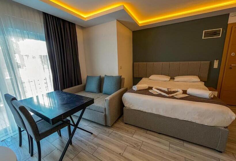 اتاق استاندارد با بالکن, Livia Luxury Apart