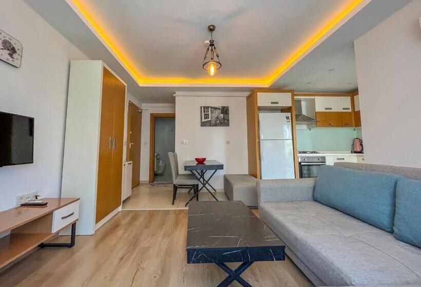 آپارتمان 1 خوابه با چشم‌انداز, Livia Luxury Apart