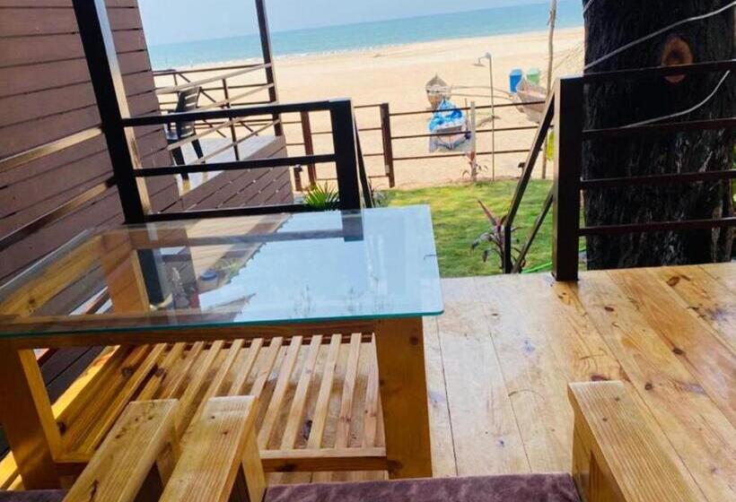 فيلا غرفة نوم واحدة مطلّة علي البحر, Agonda Serenity Beach Villa
