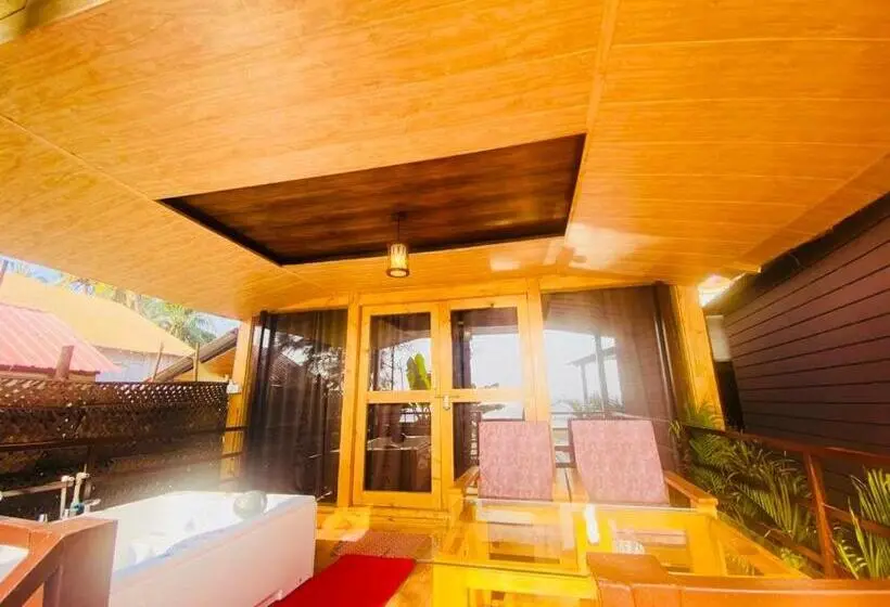 Villa 1 Makuuhuone Merinäkymä, Agonda Serenity Beach Villa