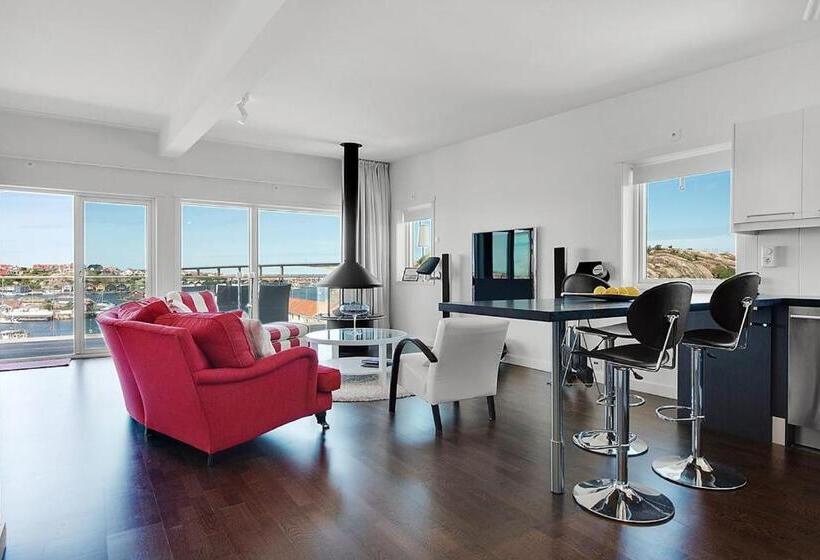 带海景的标准工作室, L Kungshamn Suites