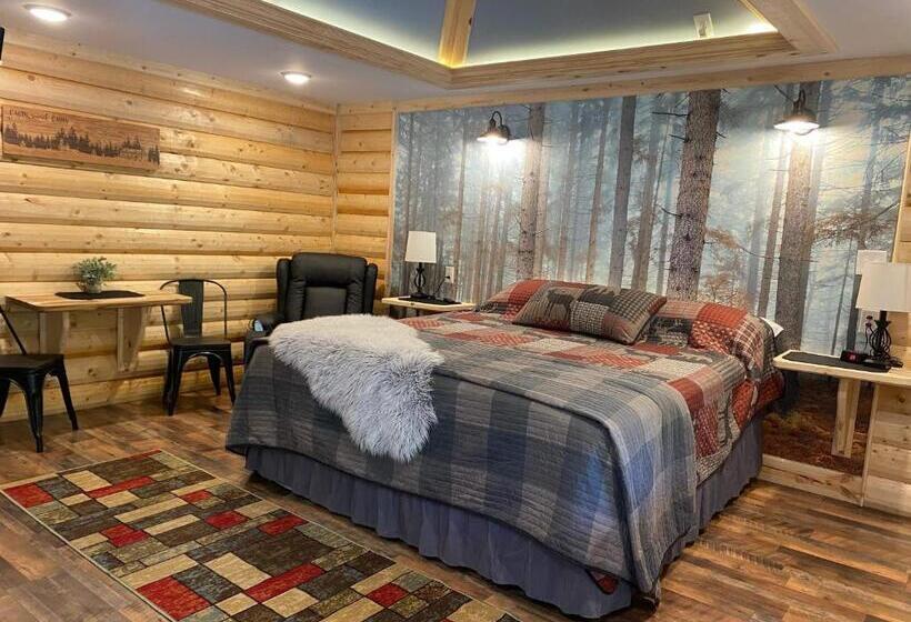 חדר דחוקס עם מיטת קינג, Moosewood Inn