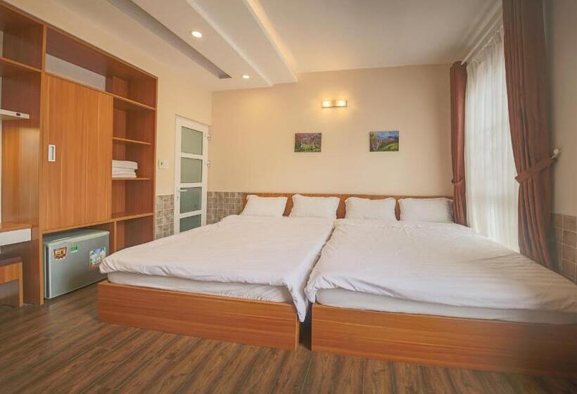 اتاق استاندارد چهار تخته, Thanh Anh 2 Hotel   Gần Chợ đêm đà Lạt