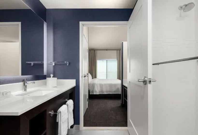 キングサイズベッドのスイートルーム, Residence Inn By Marriott East Peoria