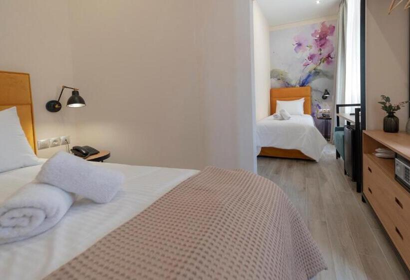 חדר סטנדרט עם מרפסת, Athens Market Portrait