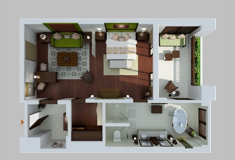 ガーデンビュースイート, The St. Regis Bali Resort