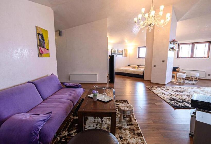 חדר דלוקס עם מיטת קינג, Vihren Royal Palace