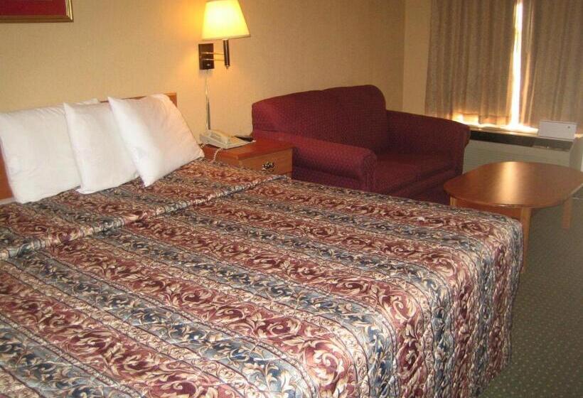 キングサイズベッドのスタンダードルーム, The Crossroads Hotel And Suites Irving