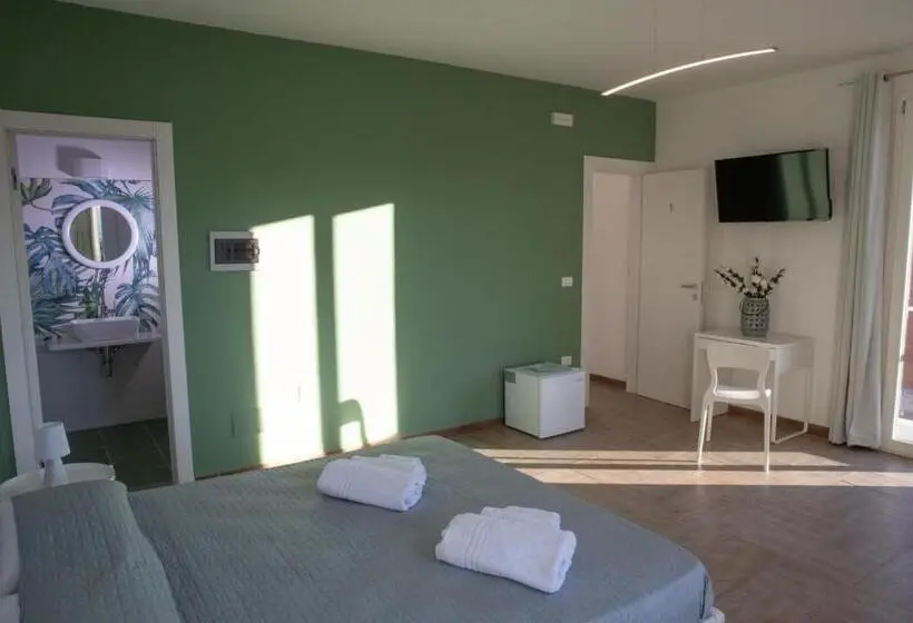 バルコニー付スタンダード４ベッドルーム, Largo Sicilia B&b
