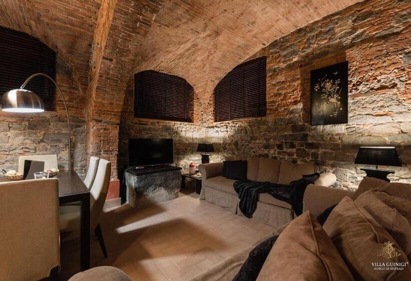 침실 1개 아파트, Villa Guinigi Dimora Di Epoca Exclusive Residence & Pool