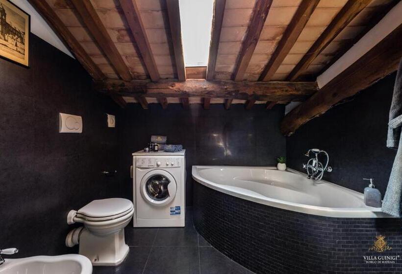 ３ベッドルームのデラックスアパートメント, Villa Guinigi Dimora Di Epoca Exclusive Residence & Pool