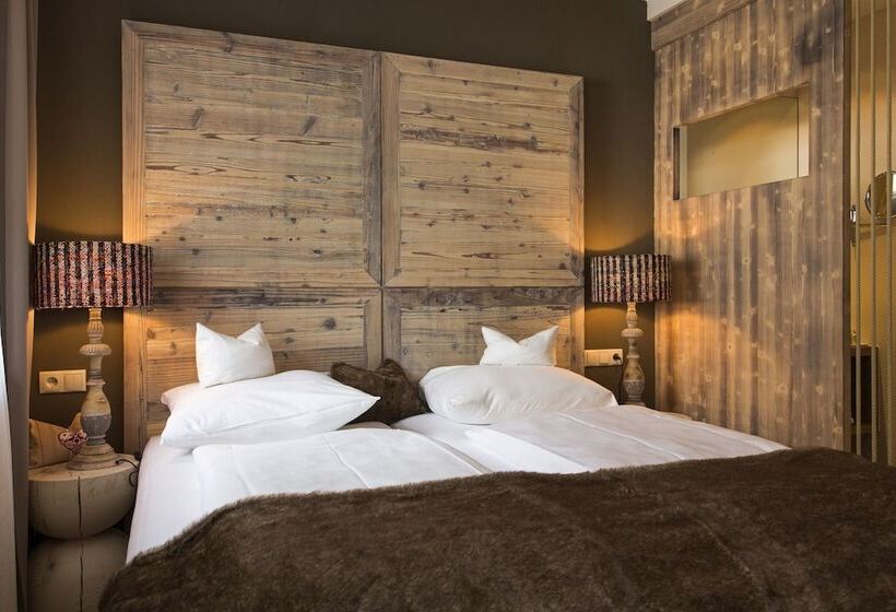 발코니 스탠다드 싱글 룸, Alpenhotel Stefanie