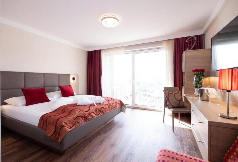 اتاق استاندارد با چشم‌انداز دریاچه, Das Balance   Spa & Golf Hotel Am Wörthersee