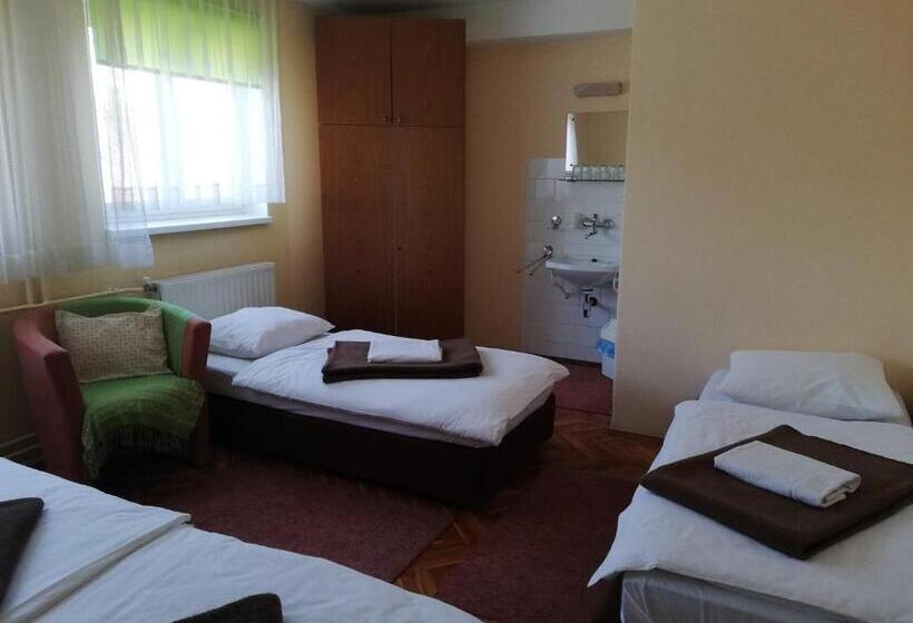 스탠다드 4인용 룸 공용 욕실, Guesthouse Arnika