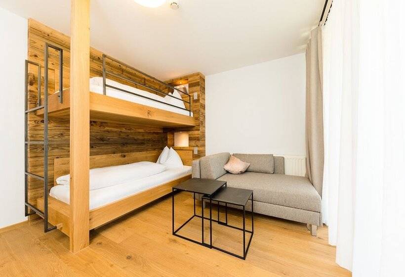 발코니가 있는 스위트, Naturhotel Edelweiss Wagrain