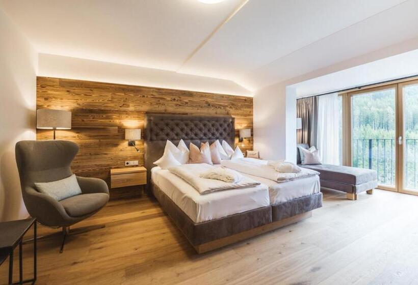 발코니가 있는 베이직 룸, Naturhotel Edelweiss Wagrain