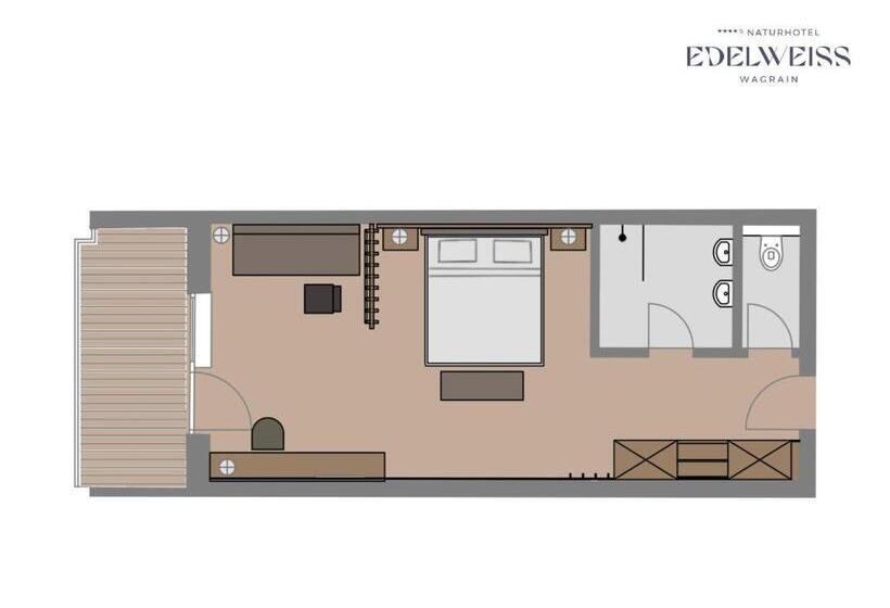 주니어 스위트 발코니, Naturhotel Edelweiss Wagrain