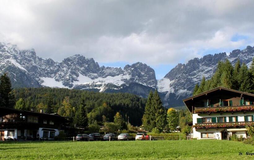 Люкс Вид на Сад, Otto Steiner Appartements Pension Ellmau & Wilder Kaiser