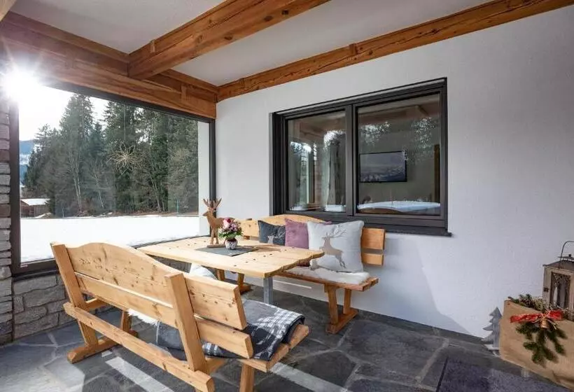Sviitti Puutarhanäkymä, Otto Steiner Appartements Pension Ellmau & Wilder Kaiser