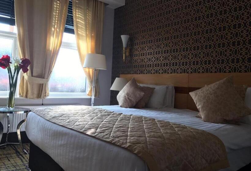 キングサイズベッドのデラックスルーム, Harefield Manor