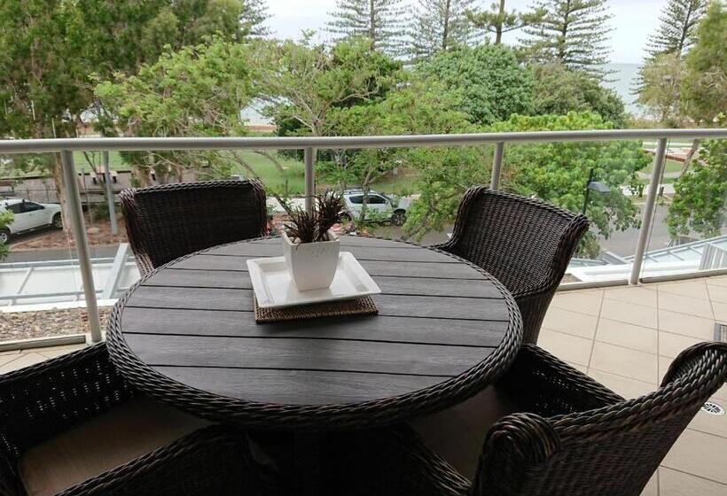 דירת חדר נוף לים, Scarborough Beach Resort Brisbane