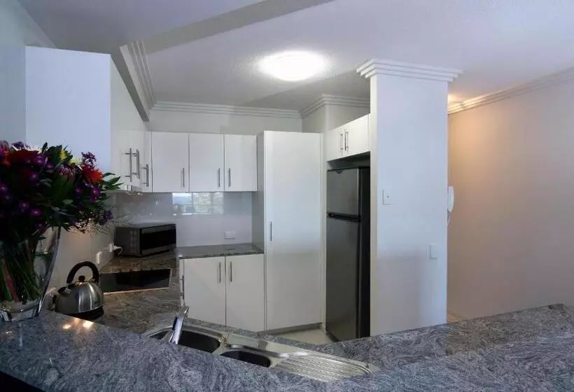 ２ベッドルームアパートメント, Scarborough Beach Resort Brisbane