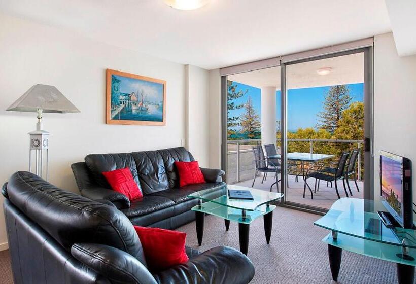 דירת חדר נוף לים, Scarborough Beach Resort Brisbane