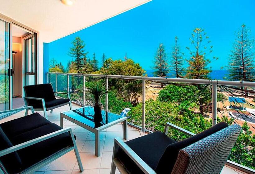דירת חדר נוף לים, Scarborough Beach Resort Brisbane