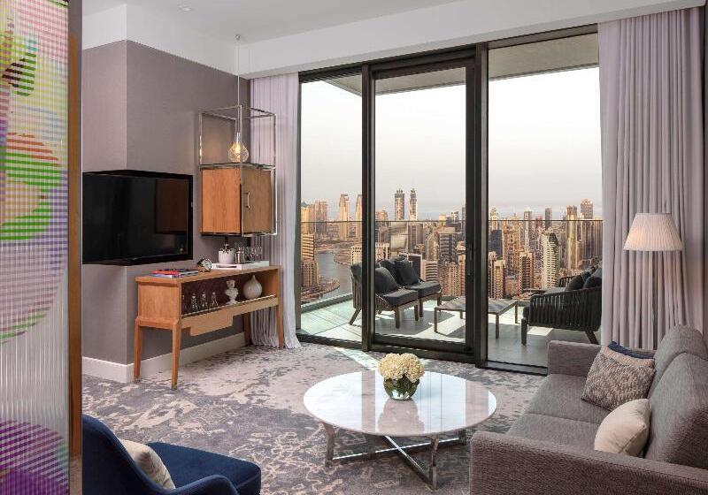 اتاق استاندارد با بالکن, Sls Dubai Hotel & Residences