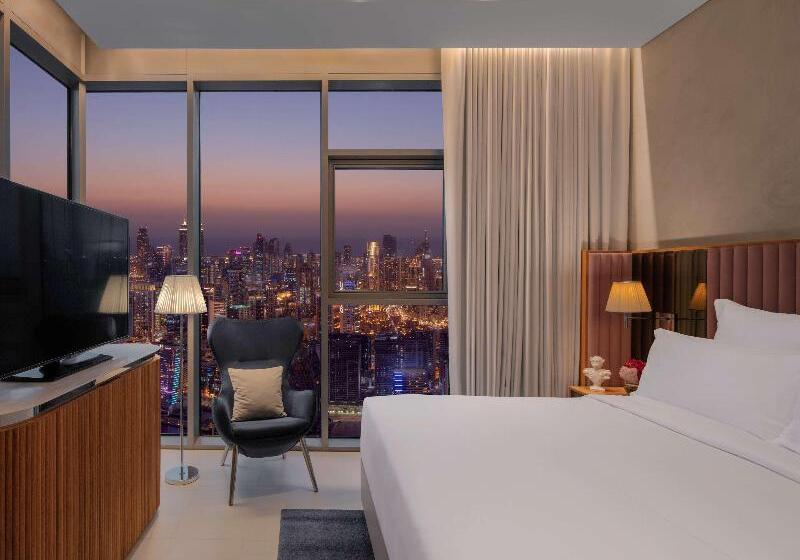 آپارتمان 1 خوابه با بالکن, Sls Dubai Hotel & Residences