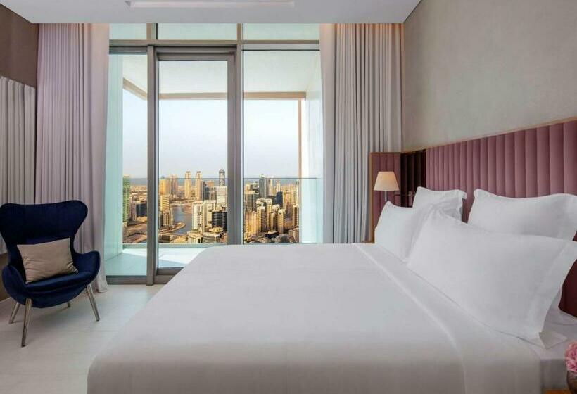 آپارتمان 1 خوابه با بالکن, Sls Dubai Hotel & Residences