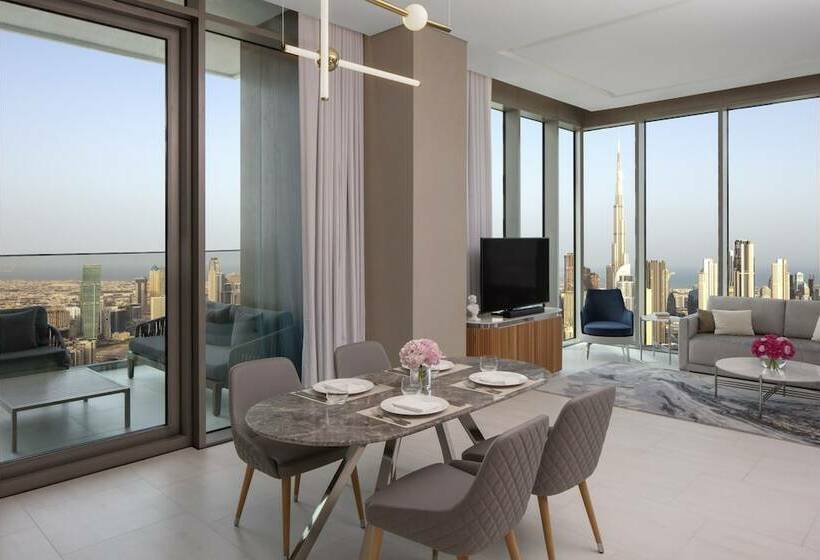 آپارتمان 1 خوابه با بالکن, Sls Dubai Hotel & Residences