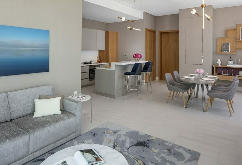 آپارتمان 1 خوابه با بالکن, Sls Dubai Hotel & Residences