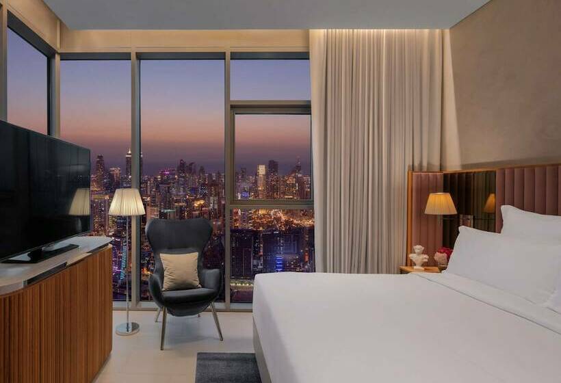Апартаменты 1 Спальня с Балконом, Sls Dubai Hotel & Residences