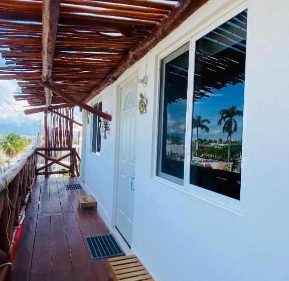 バルコニー付き１ベッドルームアパートメント, Casa Coronaa Holbox México